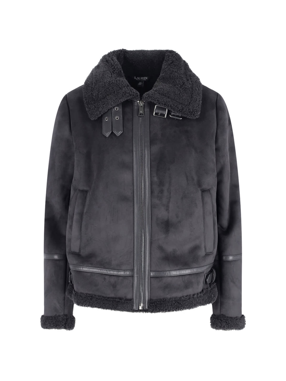 Ralph Lauren Zip Jacket In Black