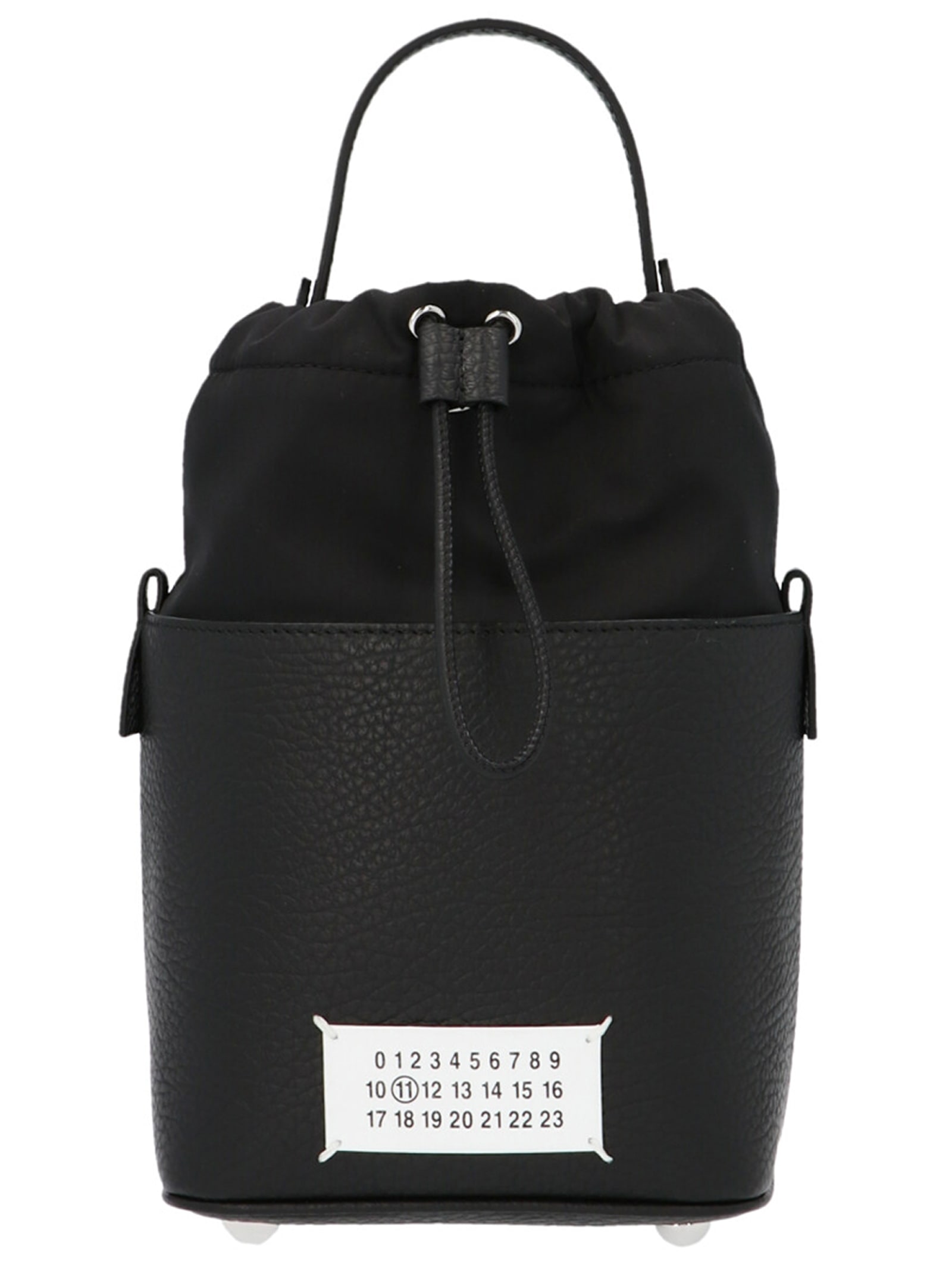 Shop Maison Margiela 5ac Bucket Bag In Black