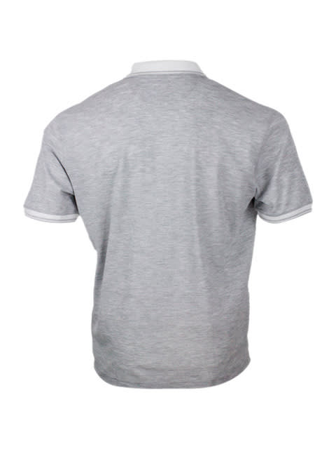 Eleventy Polo Shirt In Grey