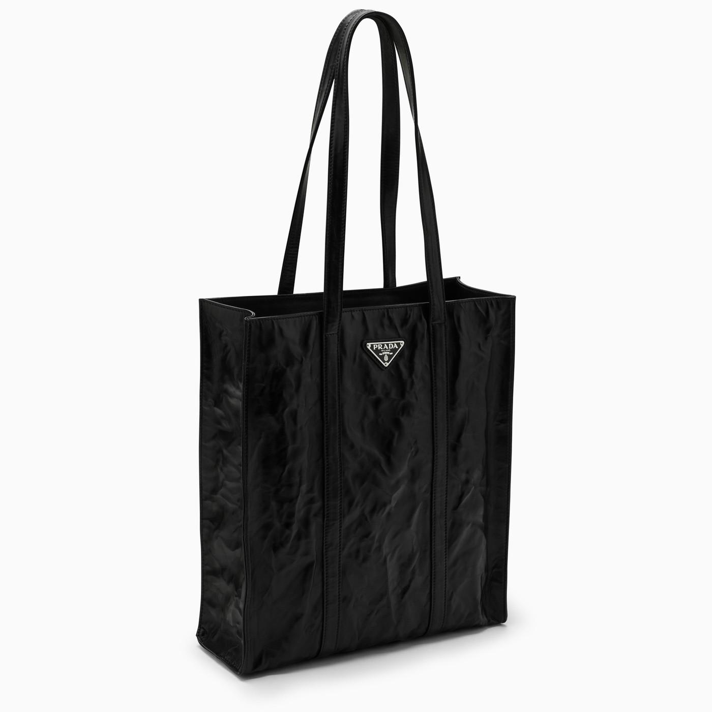Shop Prada Black Leather Bag