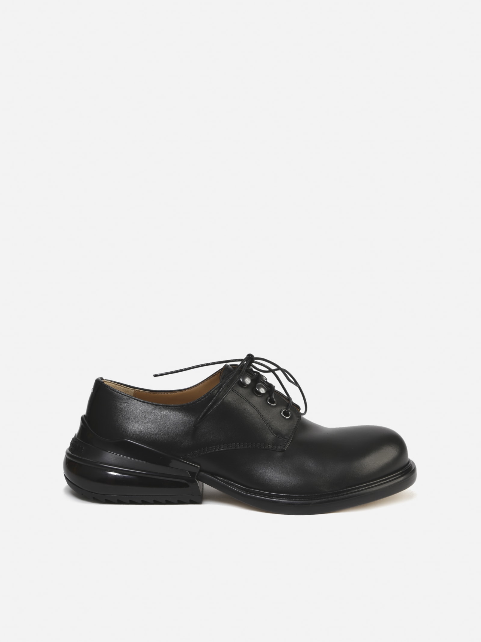 Maison Margiela Leather Lace-up Shoes With Emblematic Airbag Heel