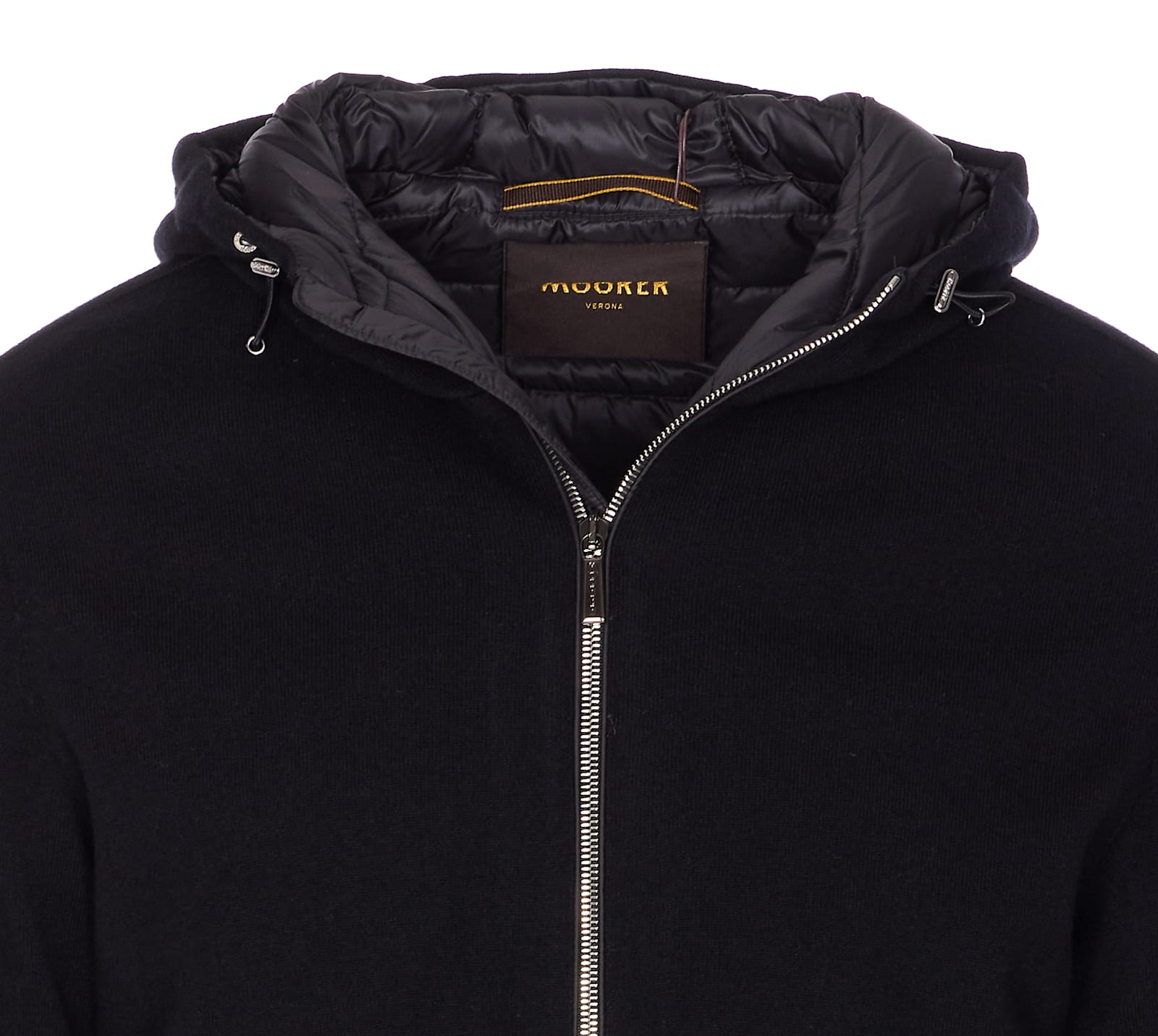 Moorer Long Sleeve Casual Jacket In Black