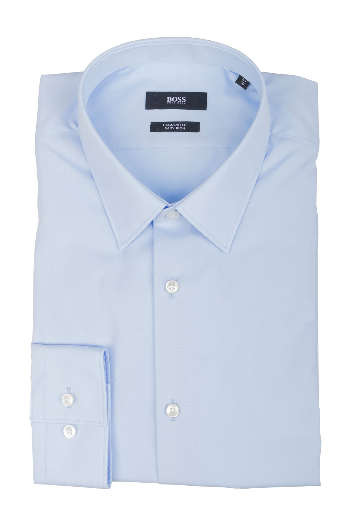 light blue hugo boss shirt