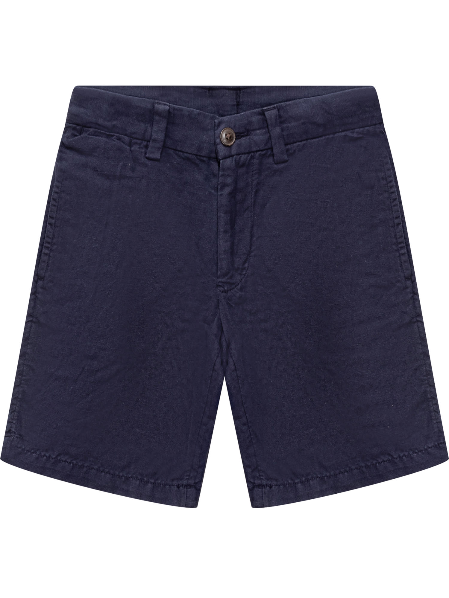 Polo Ralph Lauren Kids' Logo Shorts In Newport Navy