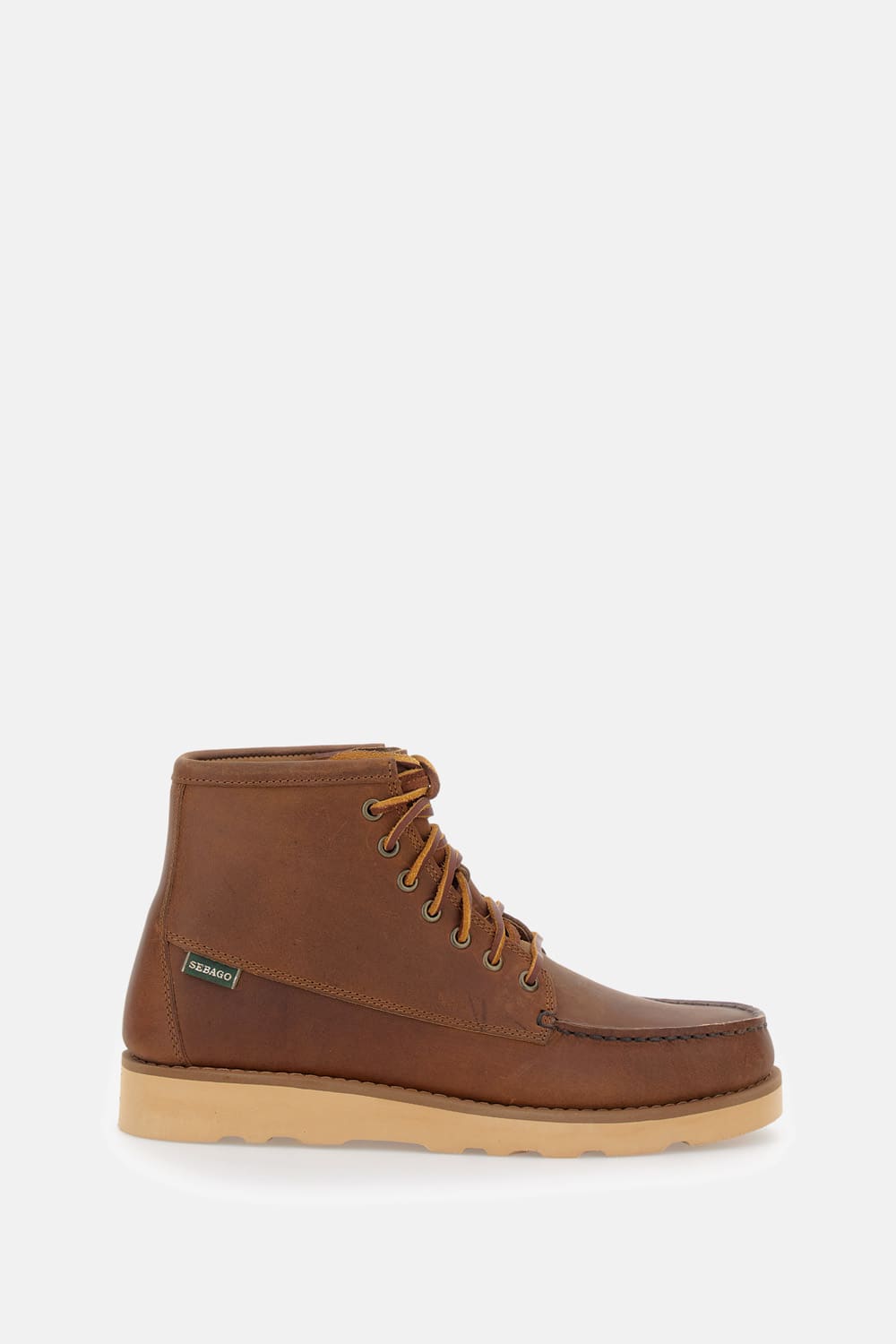 Sebago Brown Lace Up Boots In Brown