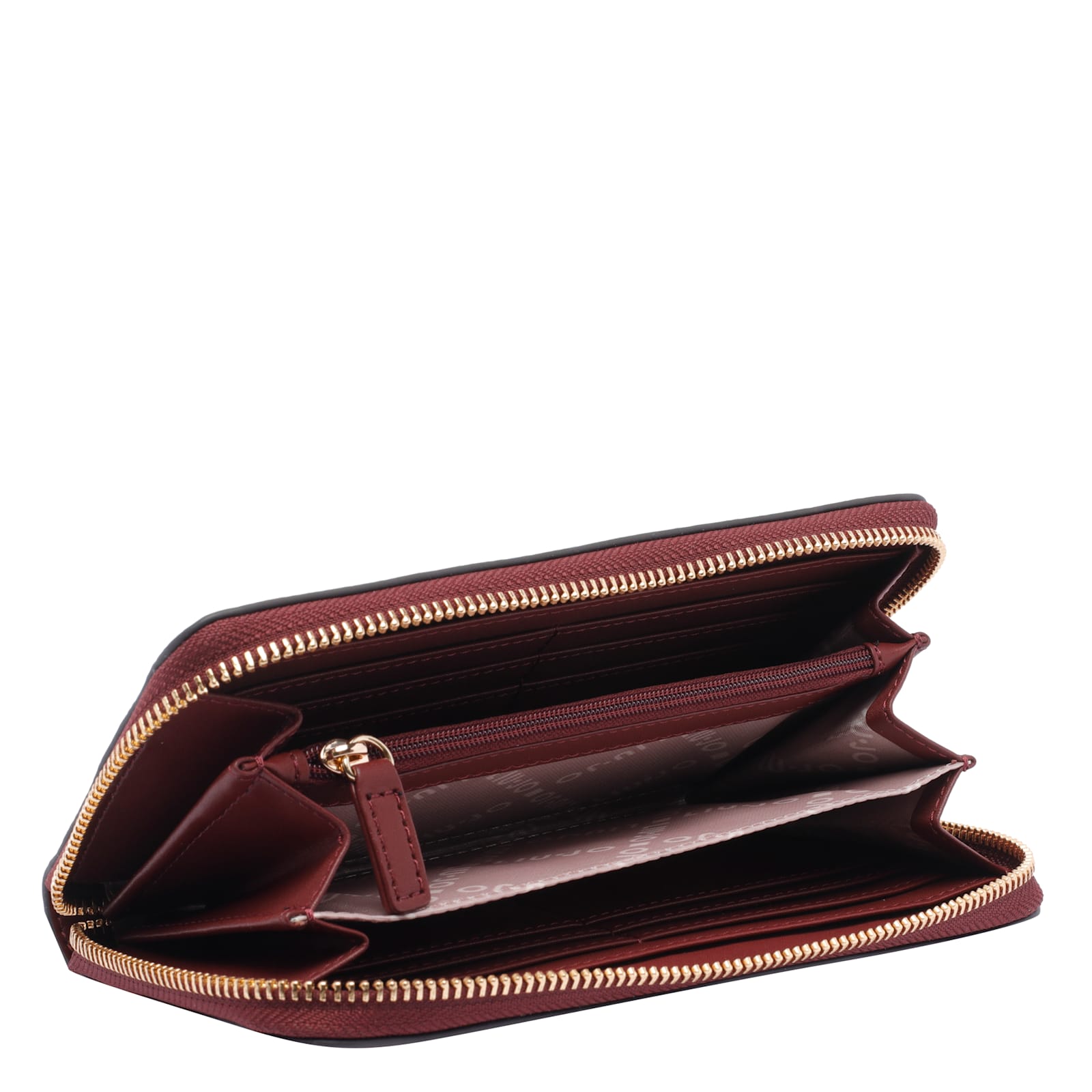 Liu •jo Bordeaux Leather Wallets And Cardholders In Brown