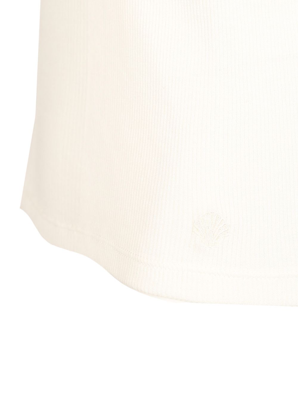 LOULOU STUDIO RIBBED T-SHIRT