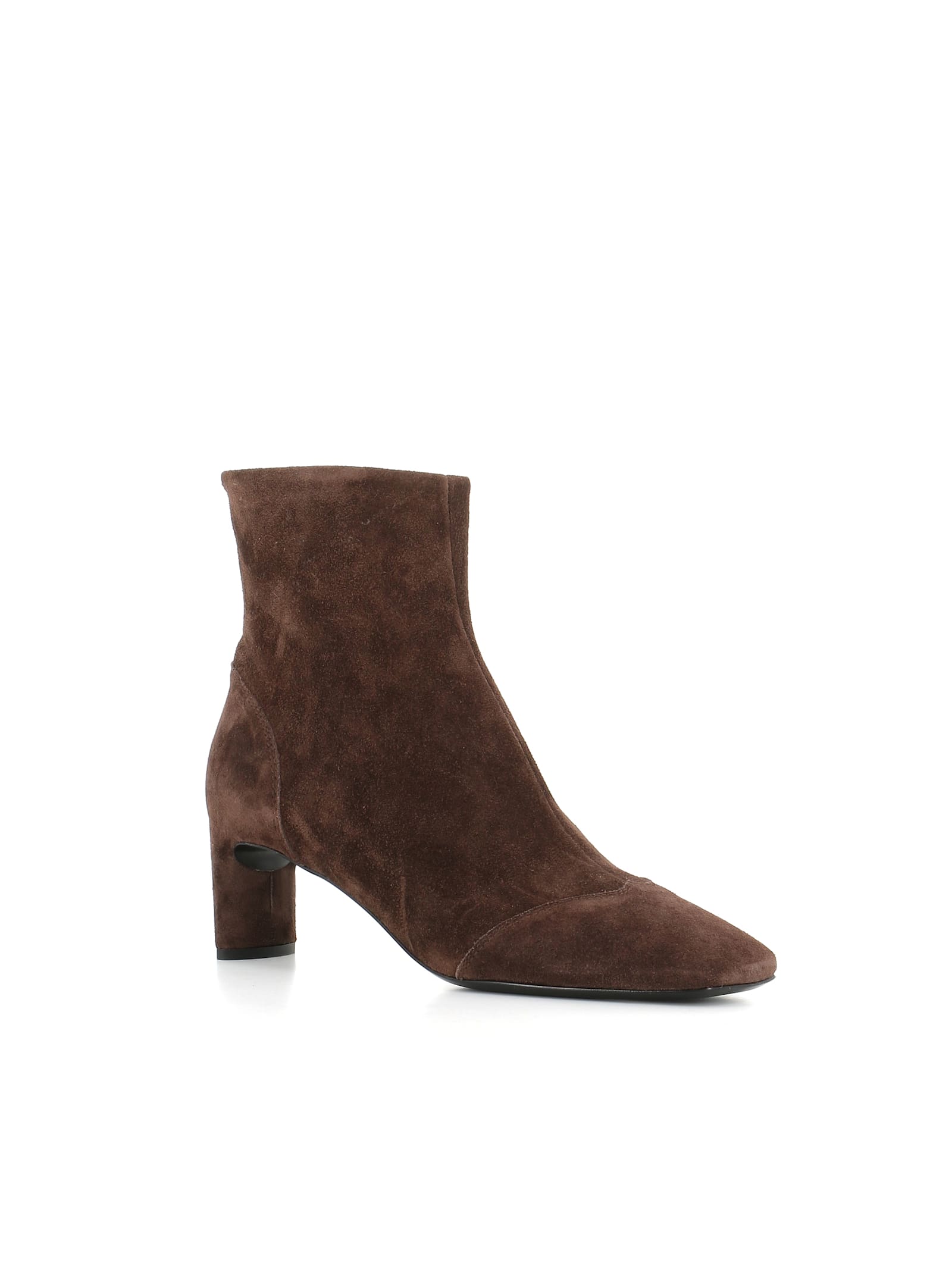 Shop Del Carlo Ankle Boot 11819 In Brown