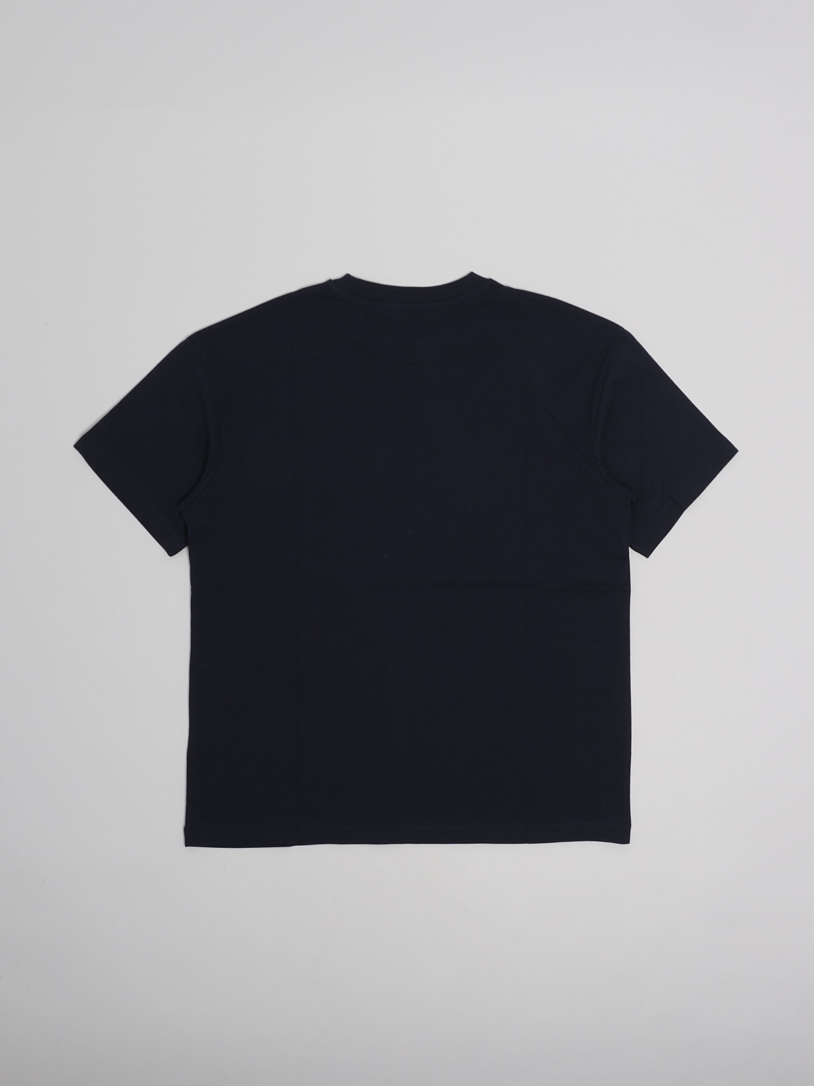 Shop Balmain T-shirt T-shirt In Blu