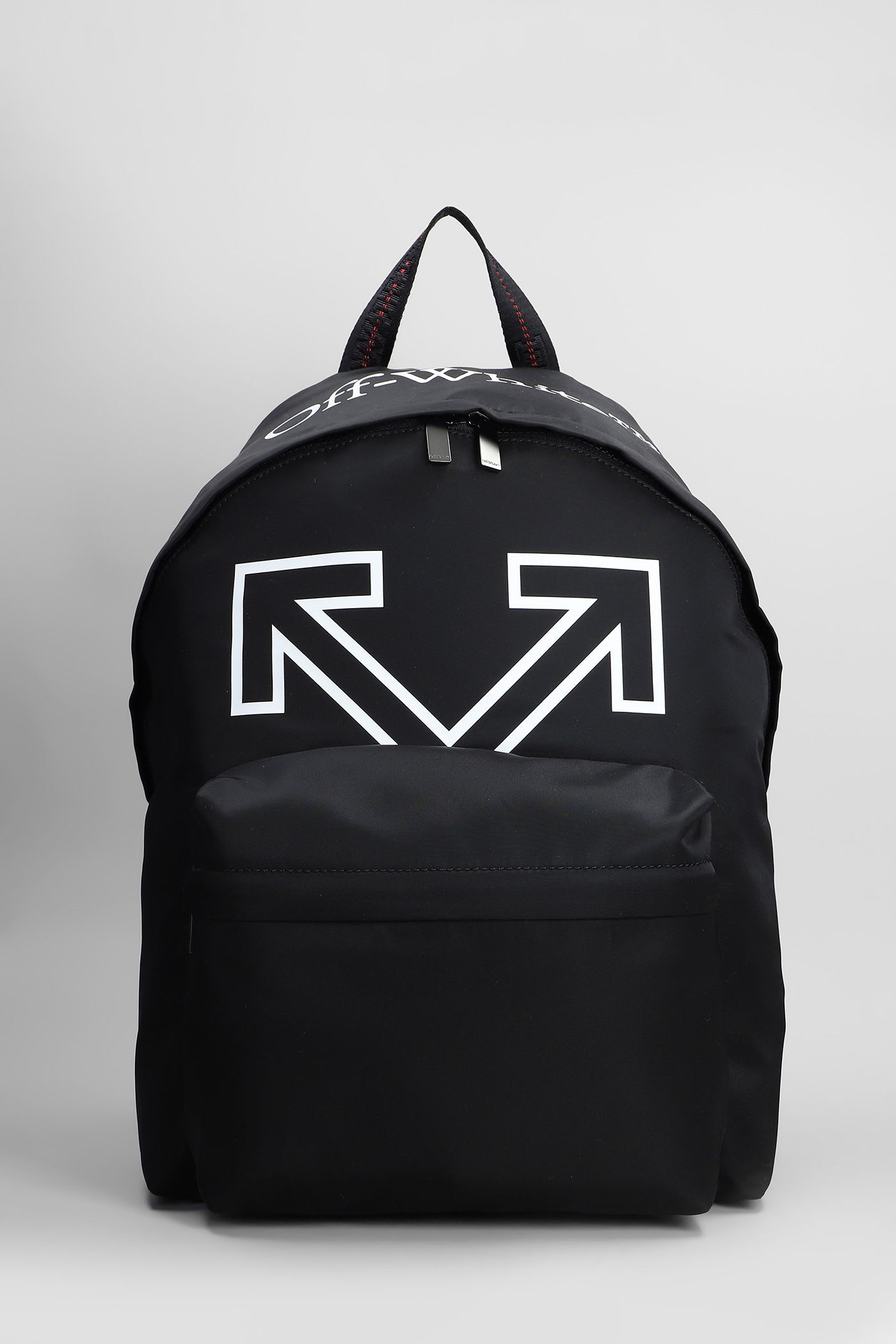 Off-white Backpack In Black Polyamide