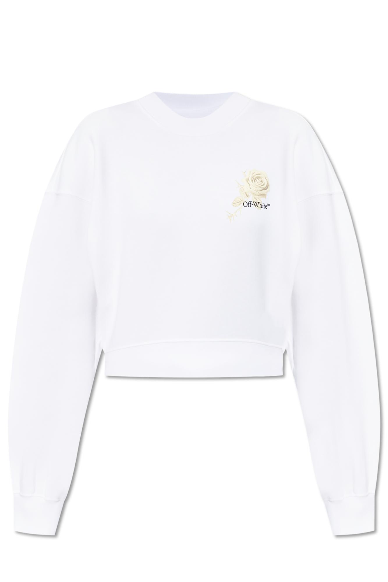 Cropped Sweatshirt With Print