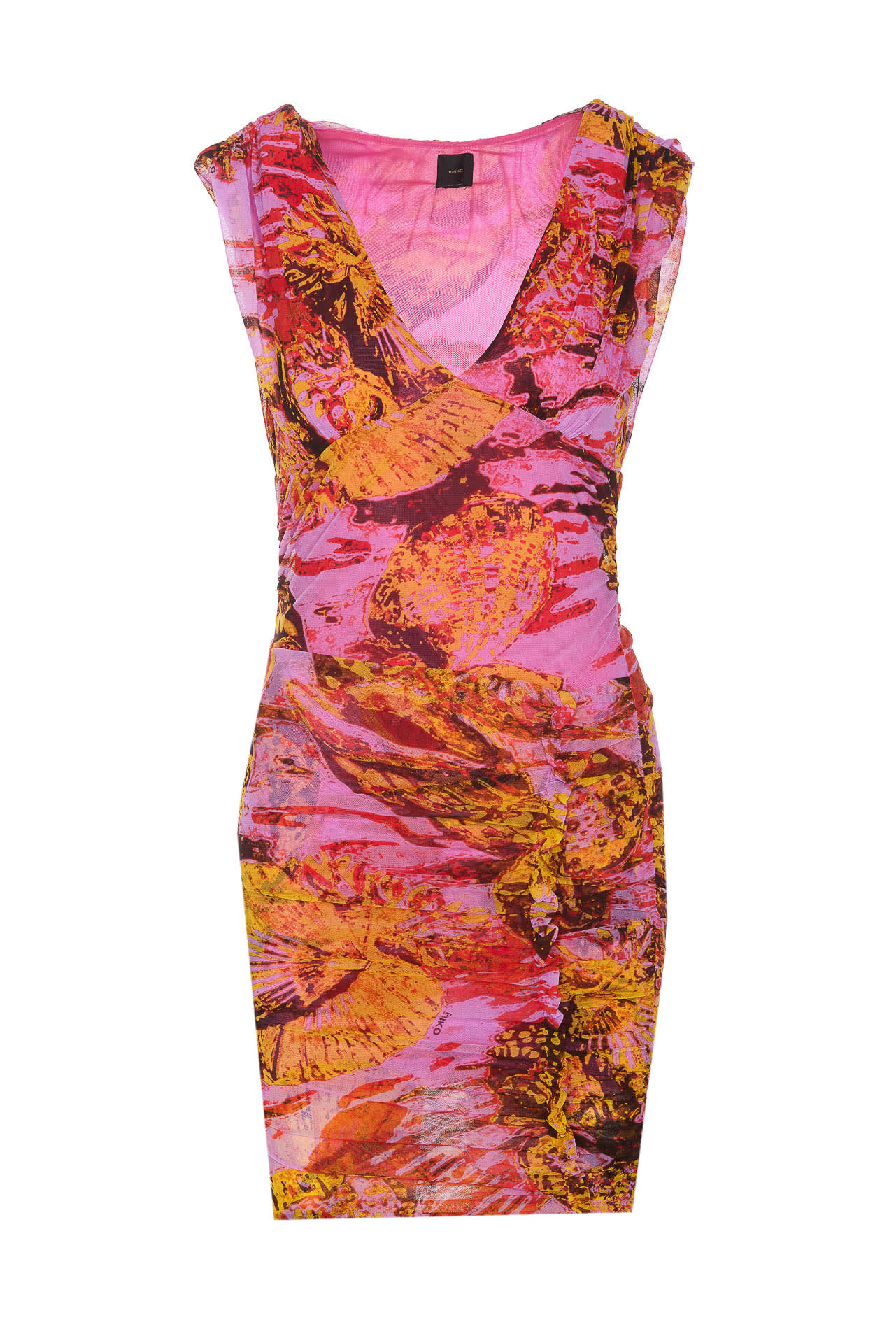 Shop Pinko Androgeo Dress In Multicolour