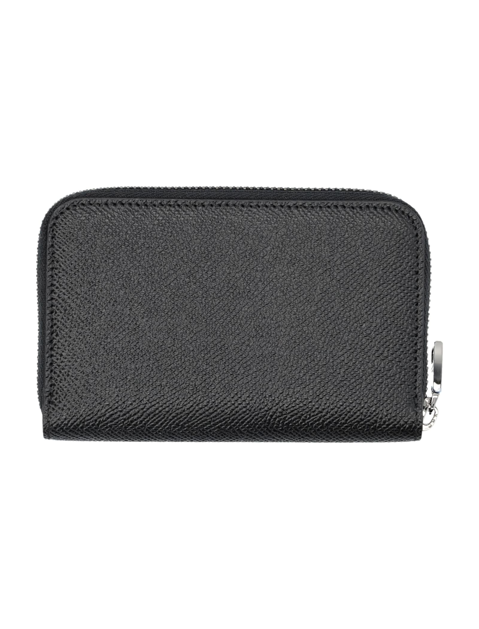 DOLCE & GABBANA ZIP-AROUND WALLET 