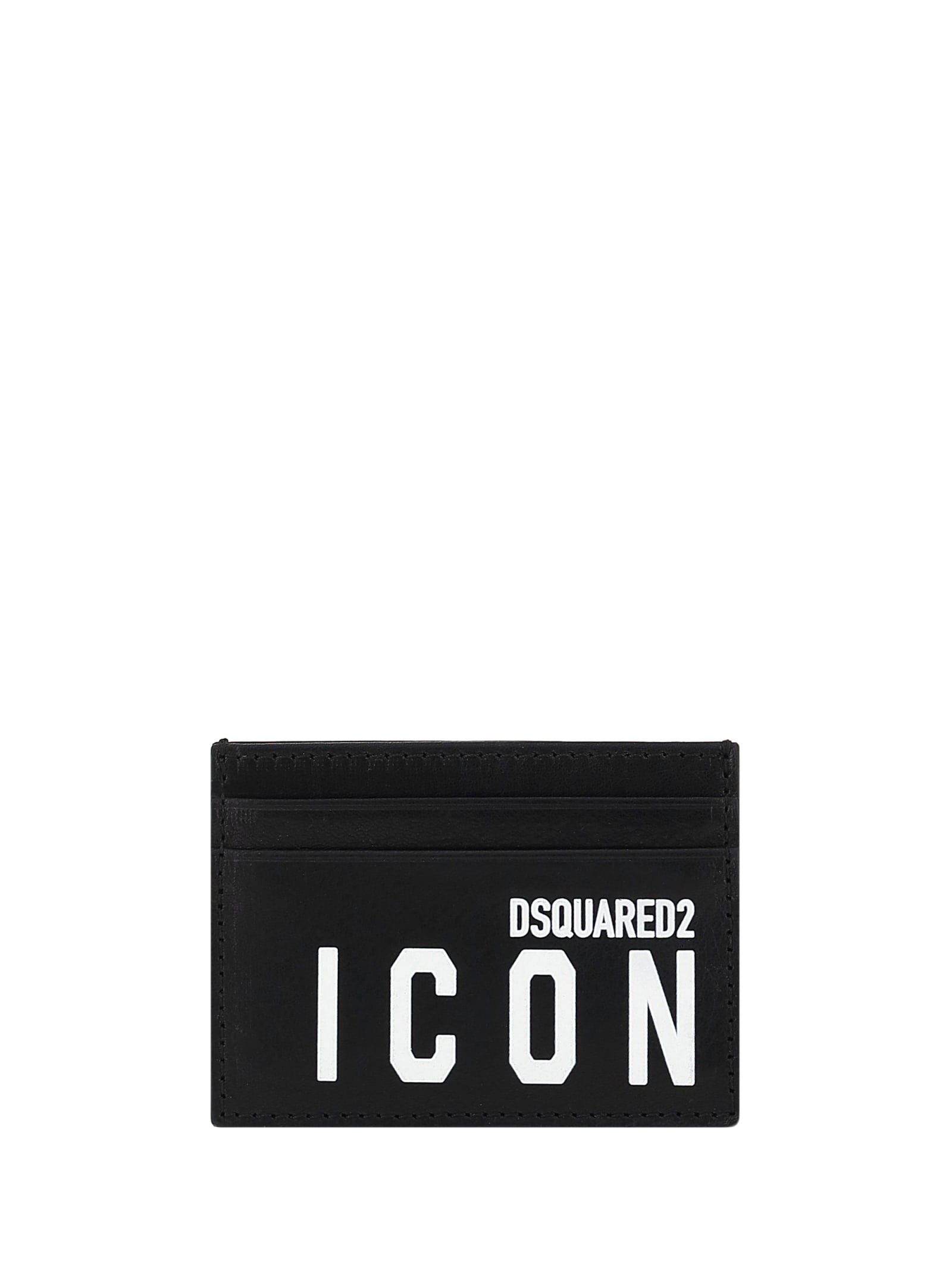 Shop Dsquared2 Icon Logo Card Holder In Non Definito