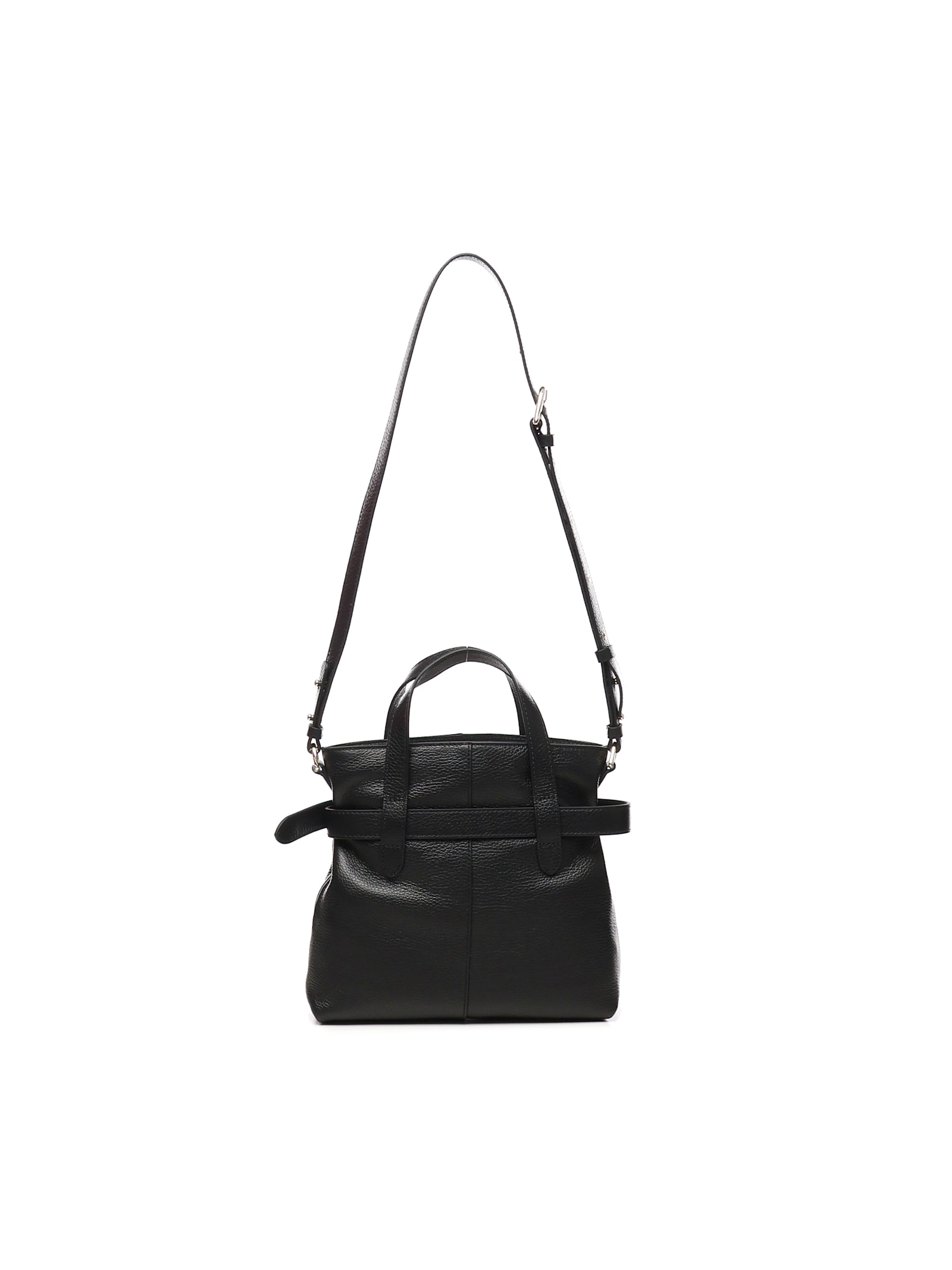 Shop Coccinelle Bucket Bag With Buckle In Black