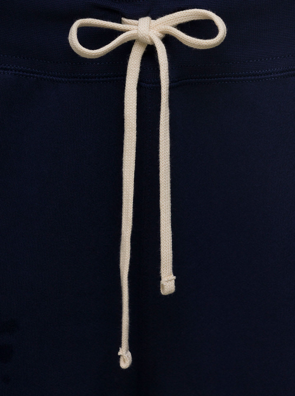 Shop Polo Ralph Lauren Blue Sweatpants With Drawstring In Cotton Blend Man