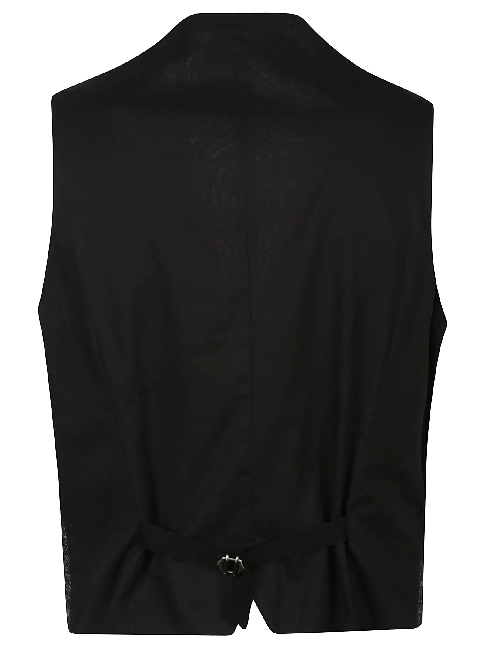 Shop Tagliatore Vest In Nero