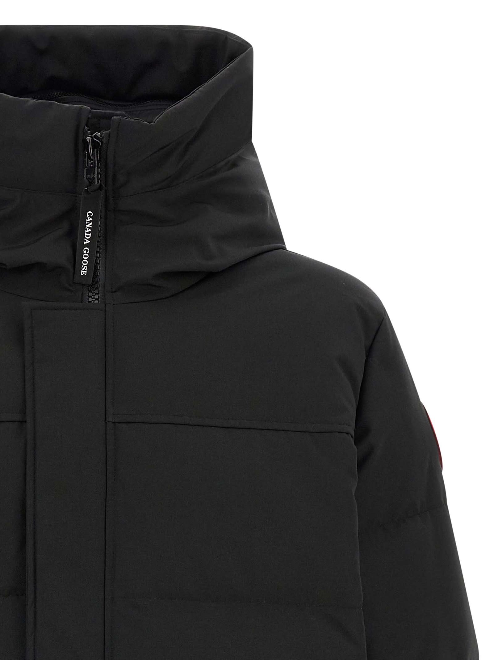 Canada Goose Macmillan Puffer Jackets Black In Black