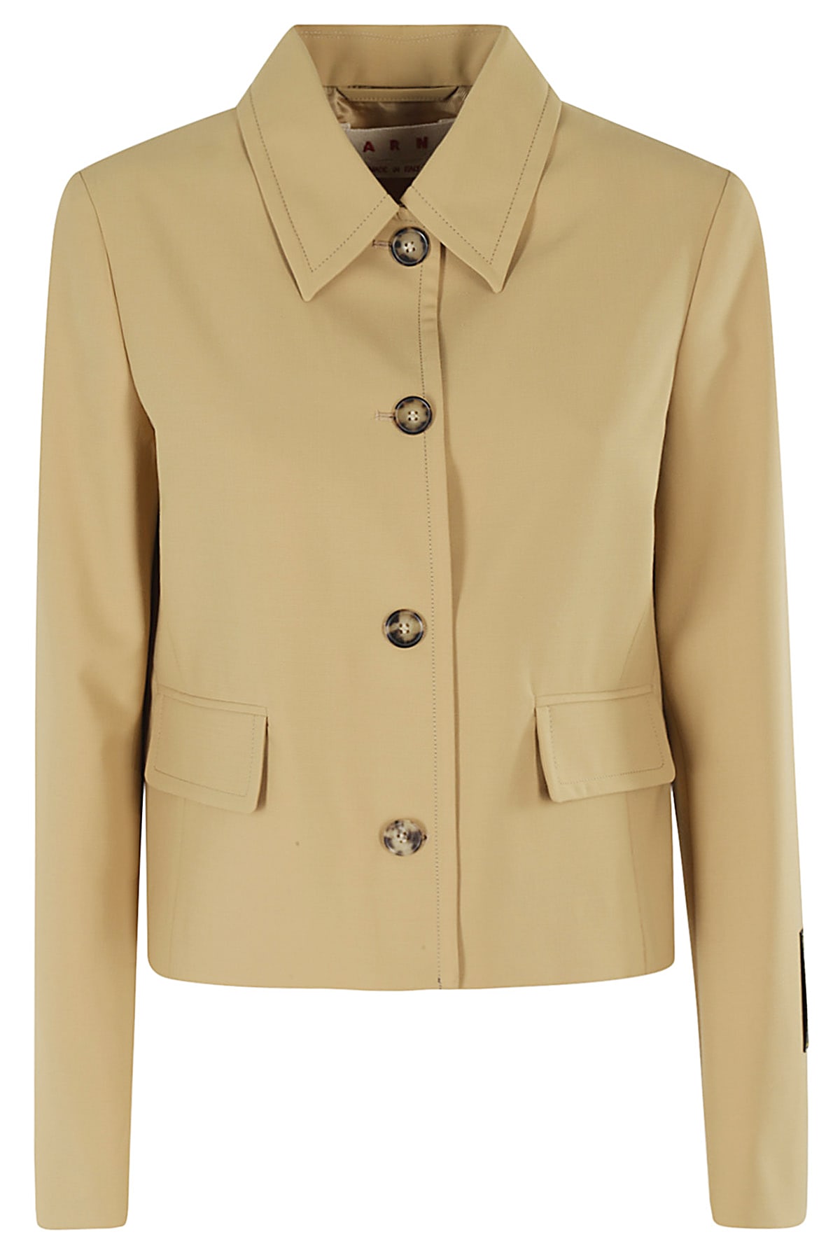 Shop Marni Jacket In Nomad