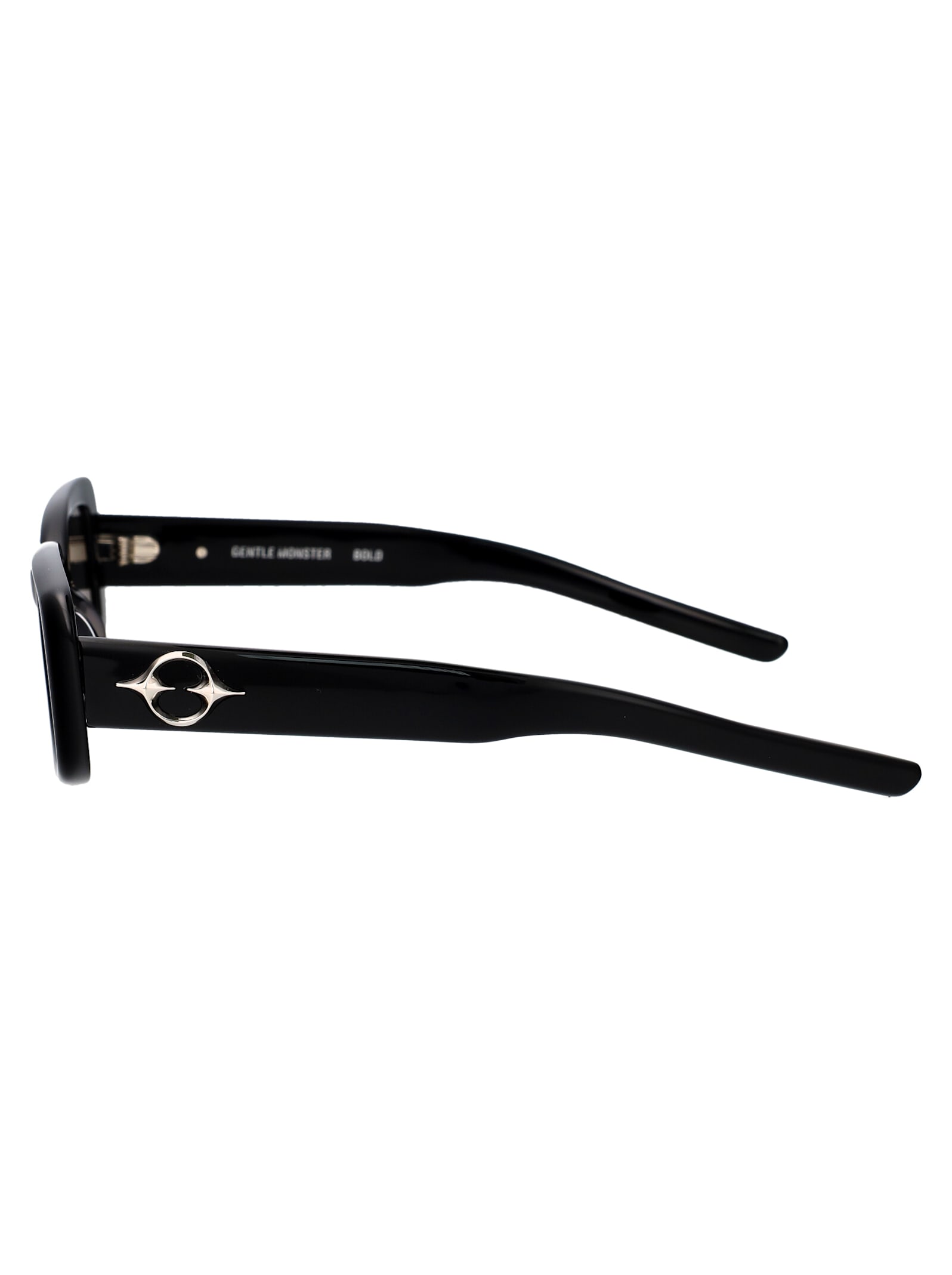 Shop Gentle Monster The Bell Sunglasses In 01 Black