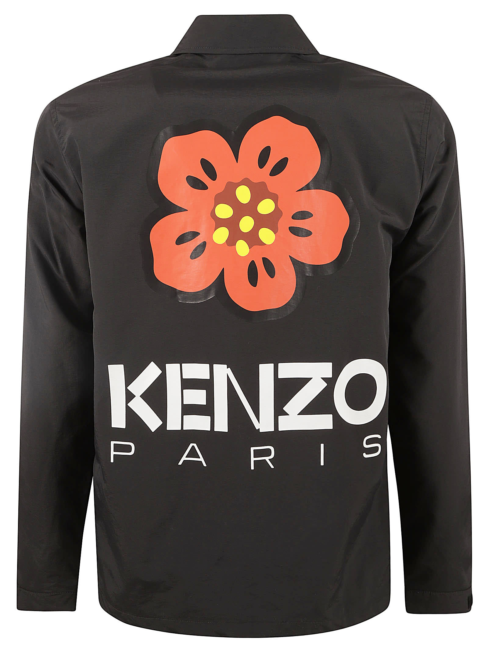 Shop Kenzo Boke Placed Light Coach Jacket In Black