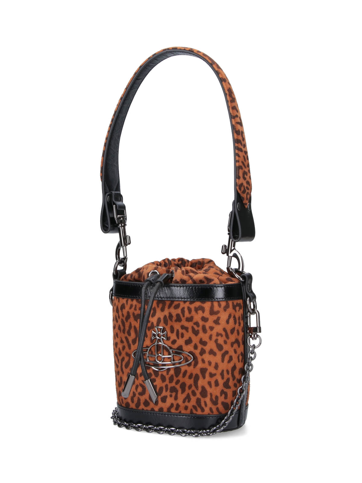 Vivienne Westwood Daisy Bucket Bag In Brown