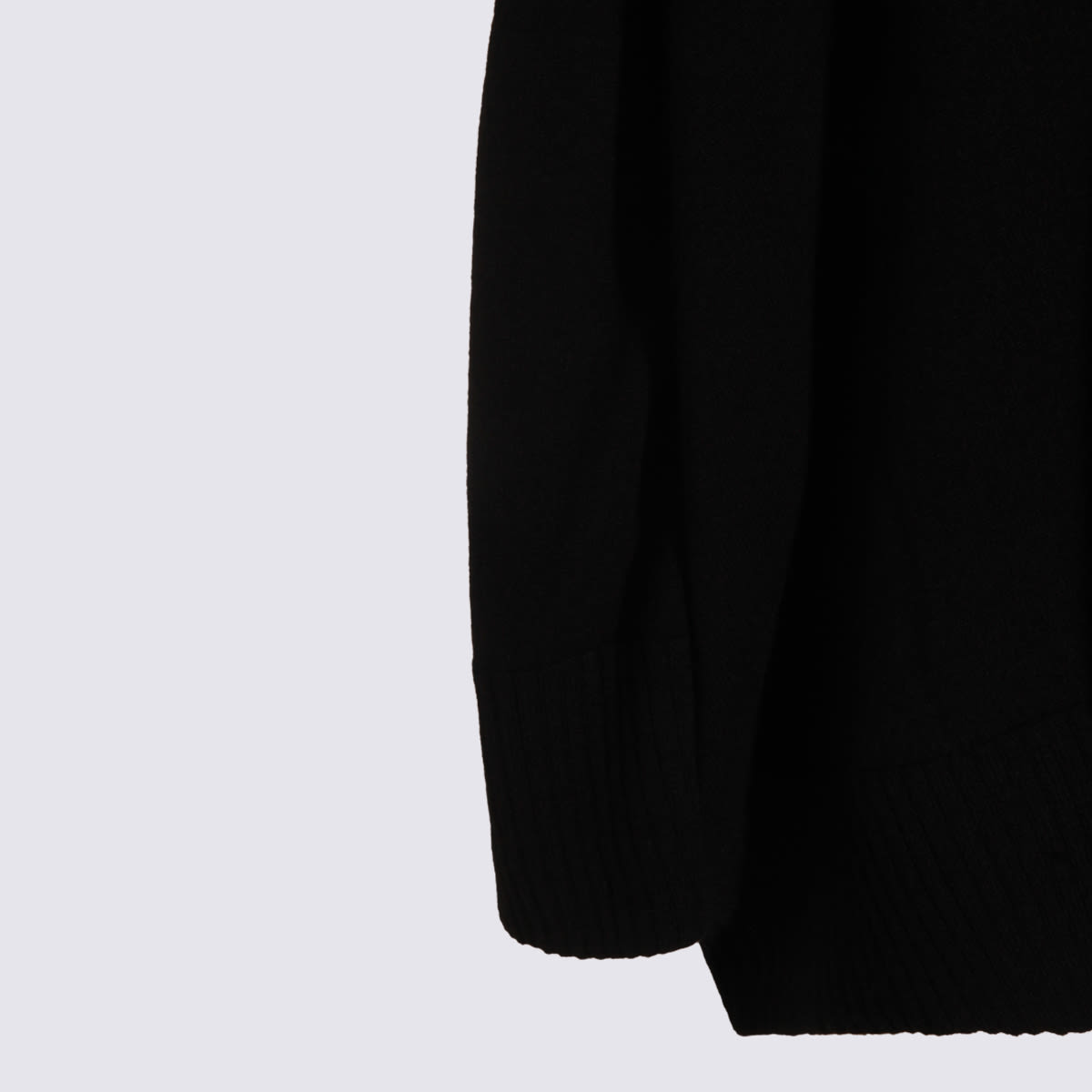 Malo Sweaters Blacks And Greys In Black