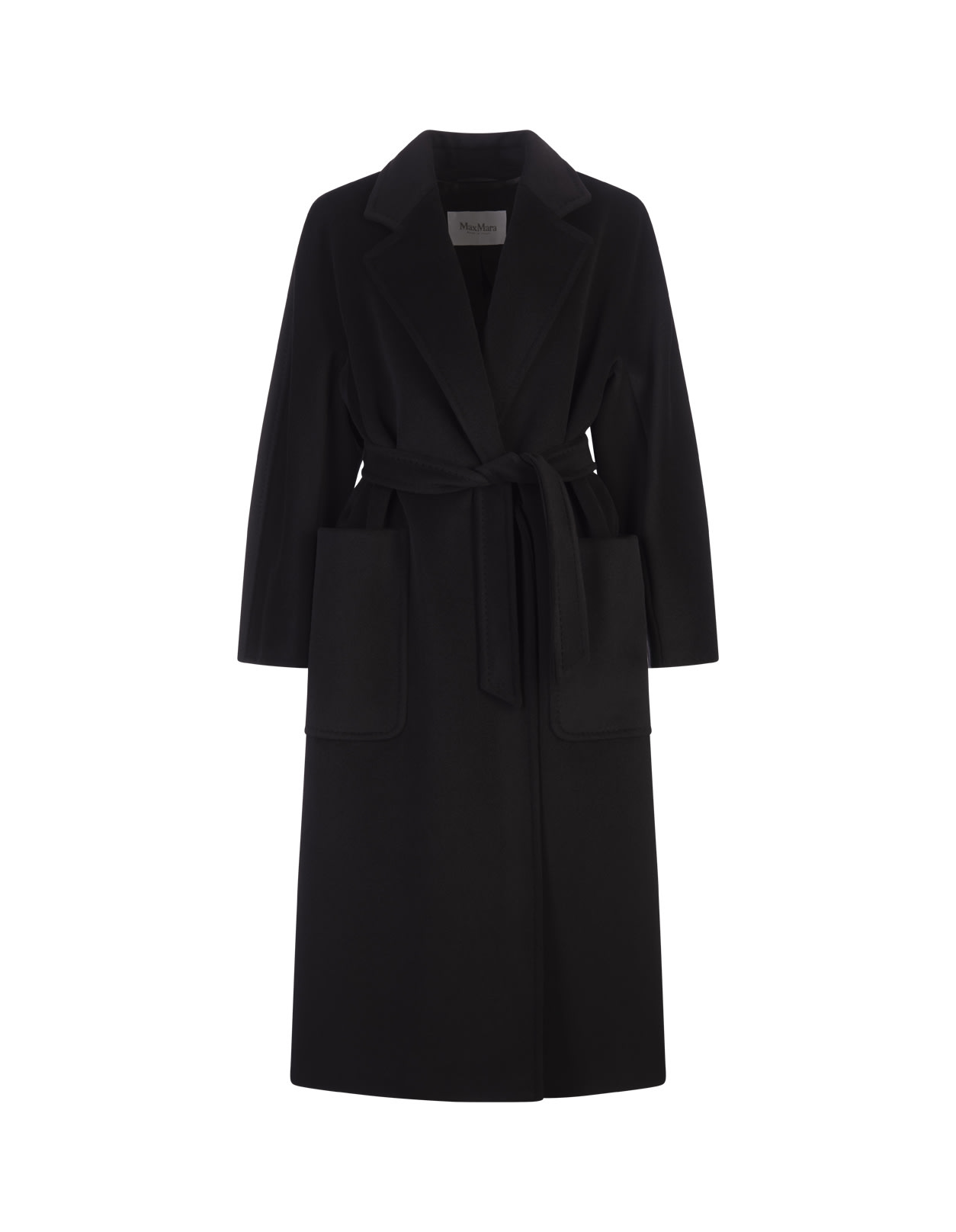 Shop Max Mara Black Locri Coat