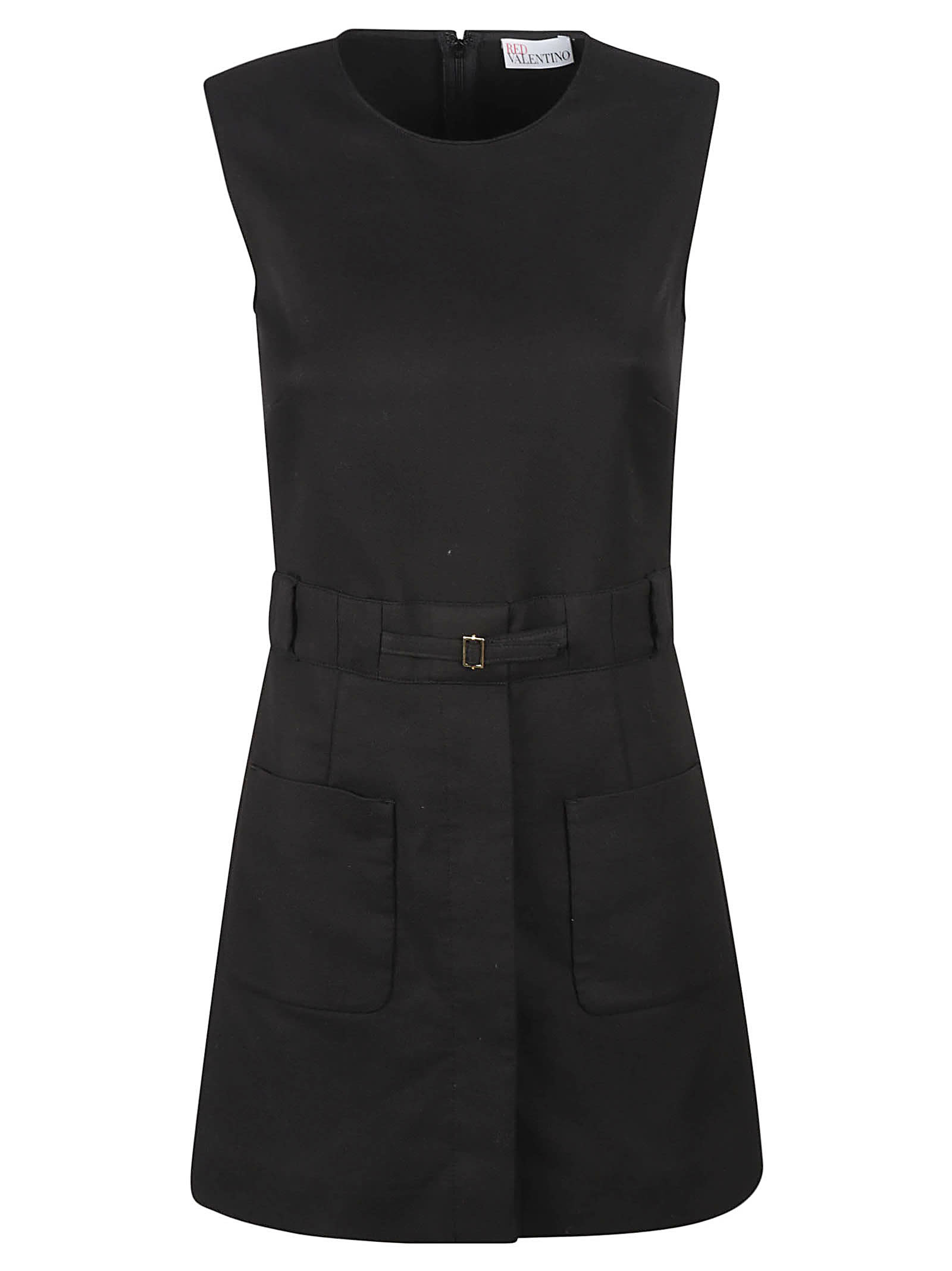 REDValentino Belt Detail Cady Tech Dress - Short Dress for Women