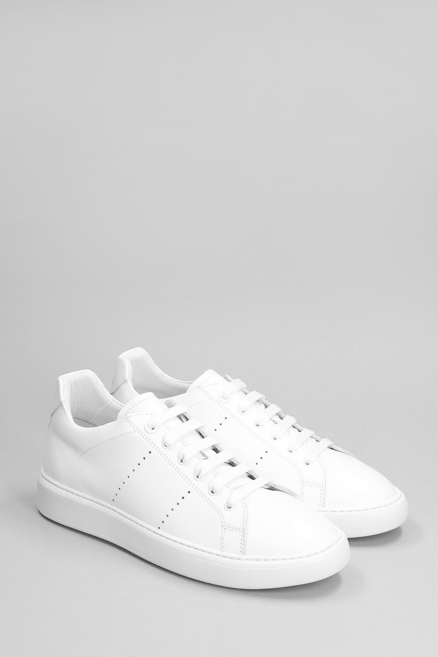 NATIONAL STANDARD EDITION 9 SNEAKERS IN WHITE LEATHER 