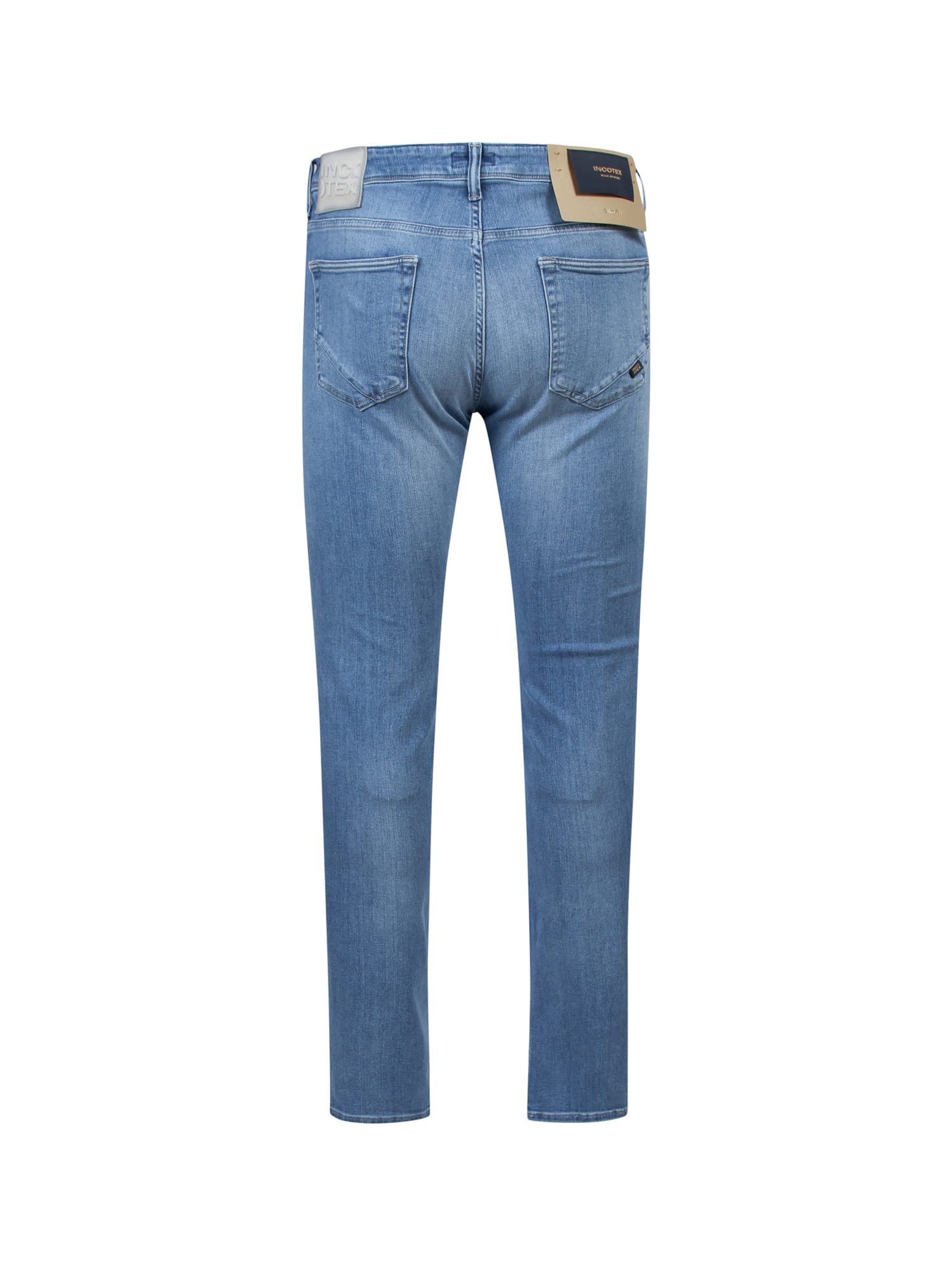 Shop Incotex Jeans In Blue