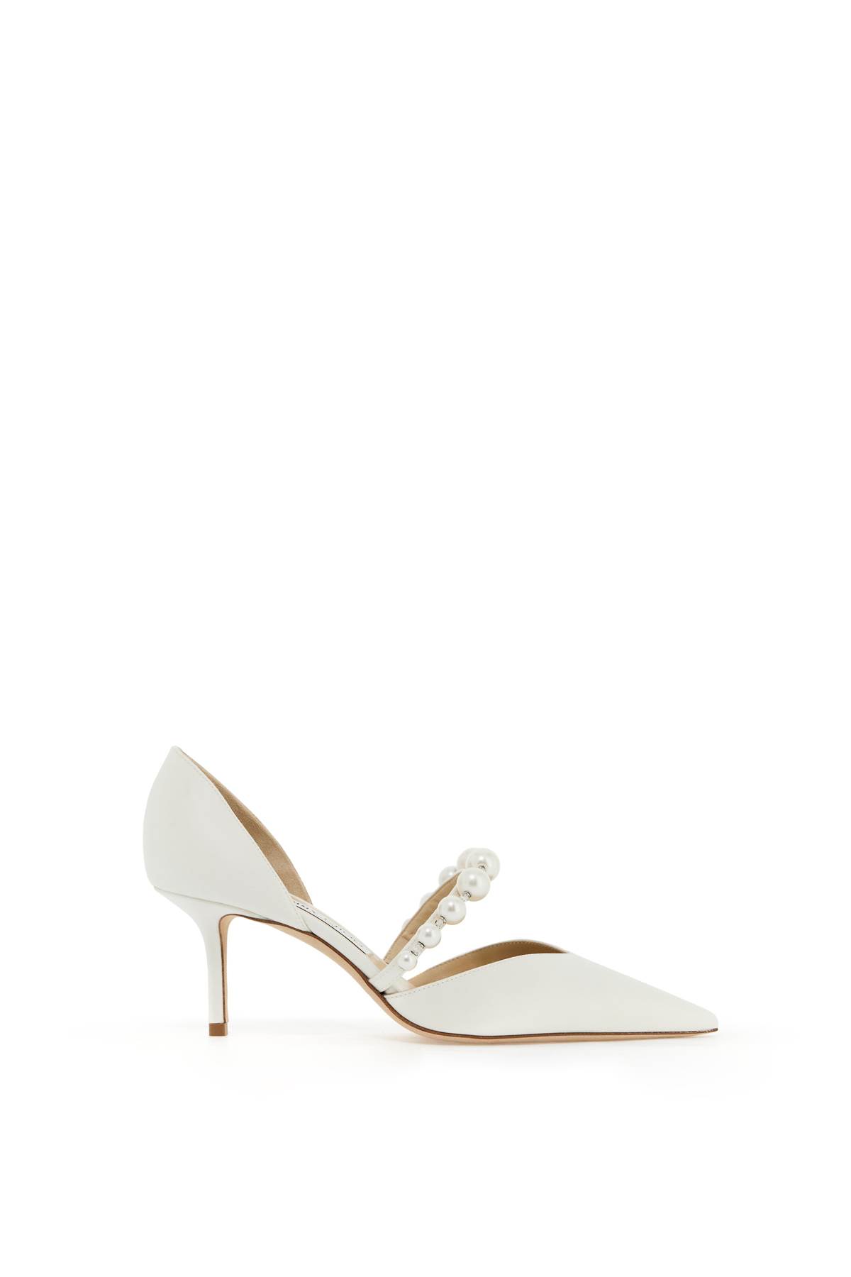Jimmy Choo Heels In Ivory White (white)
