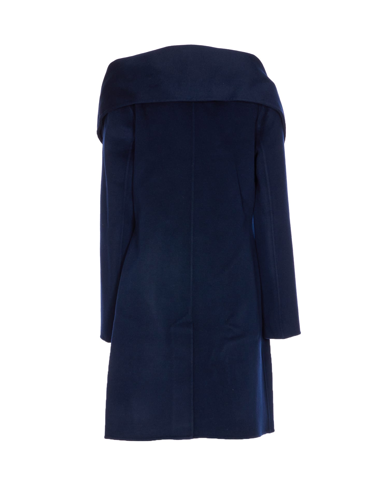 Michael Michael Kors Single-breasted Coat In Blue