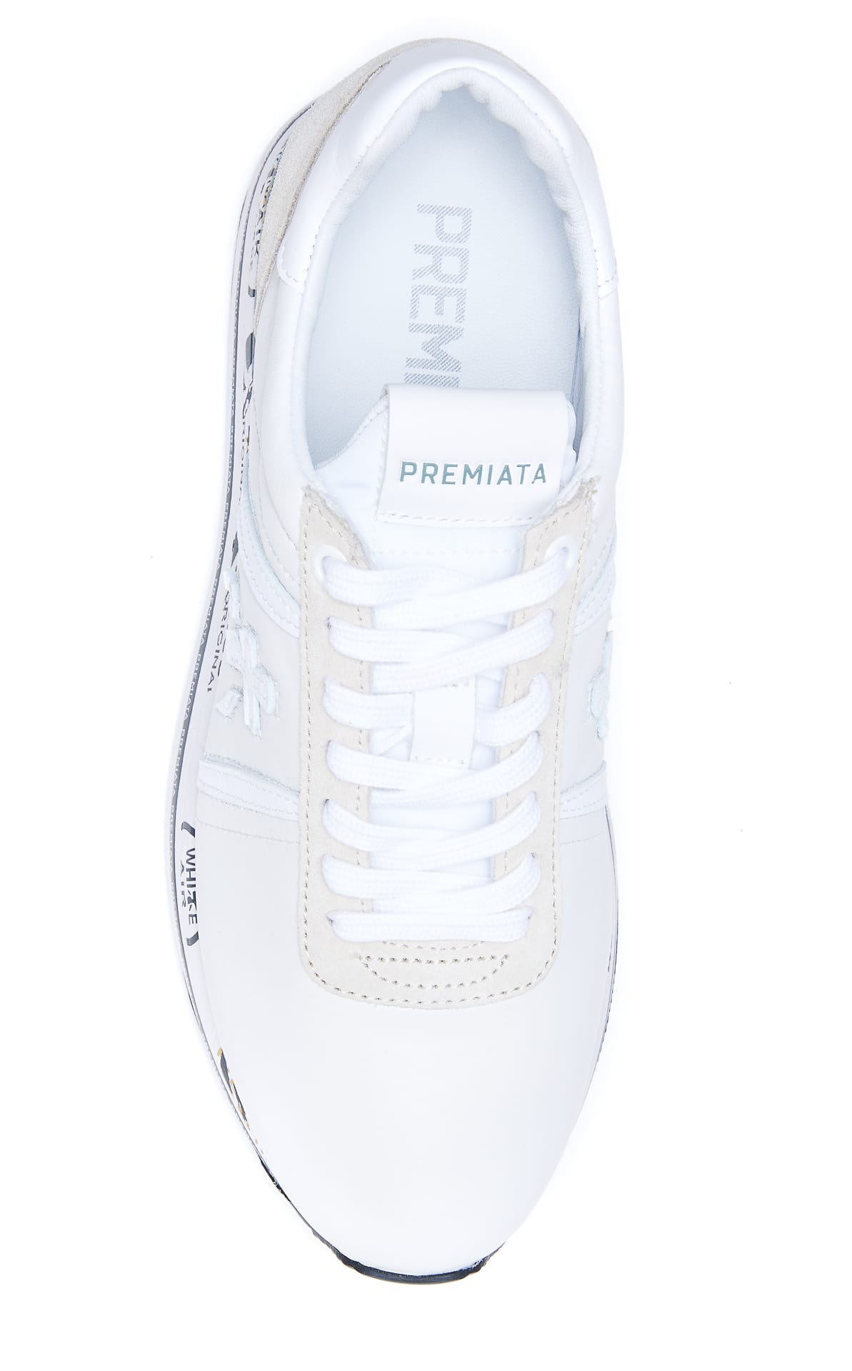 Shop Premiata Beth Sneakers In Bianco