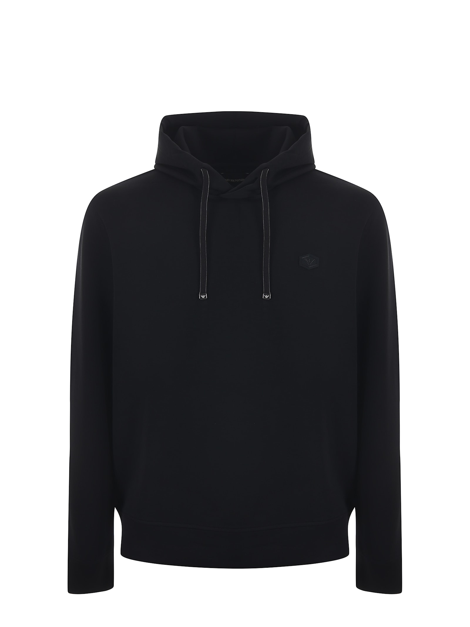 Shop Emporio Armani Sweatshirt In Black