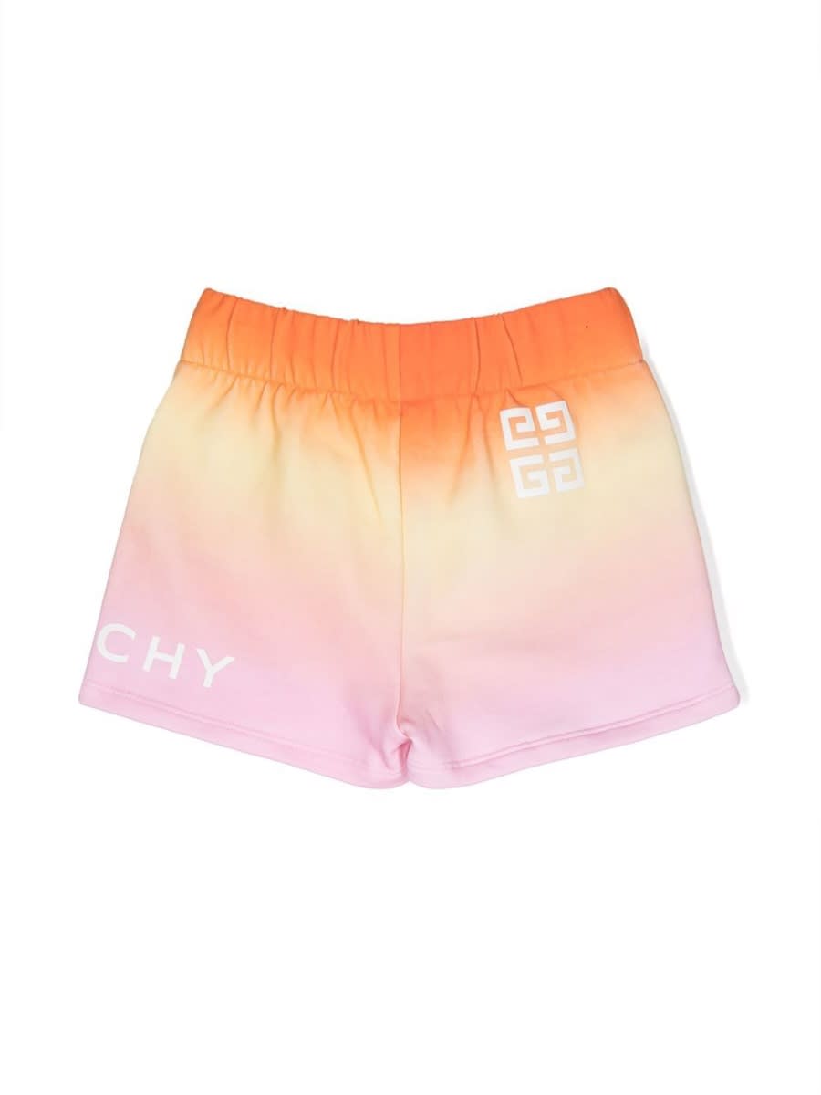 Givenchy Multicolor Drawstring Shorts In Multicolour
