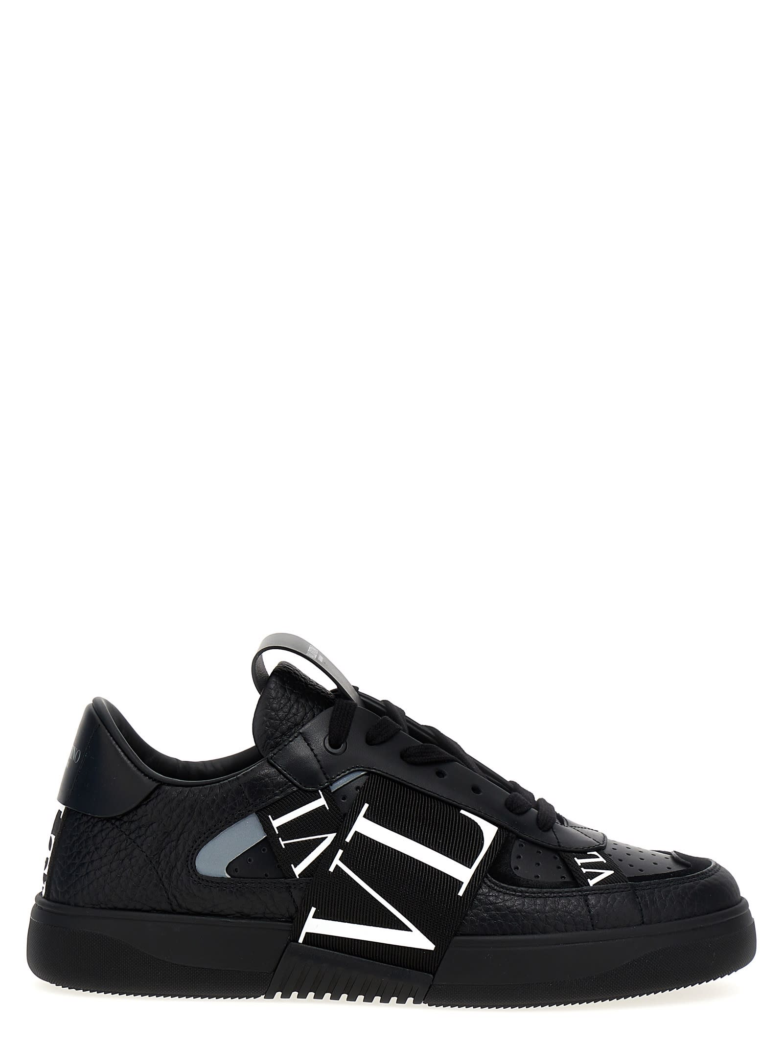 Shop Valentino Vl7n Sneakers In Black