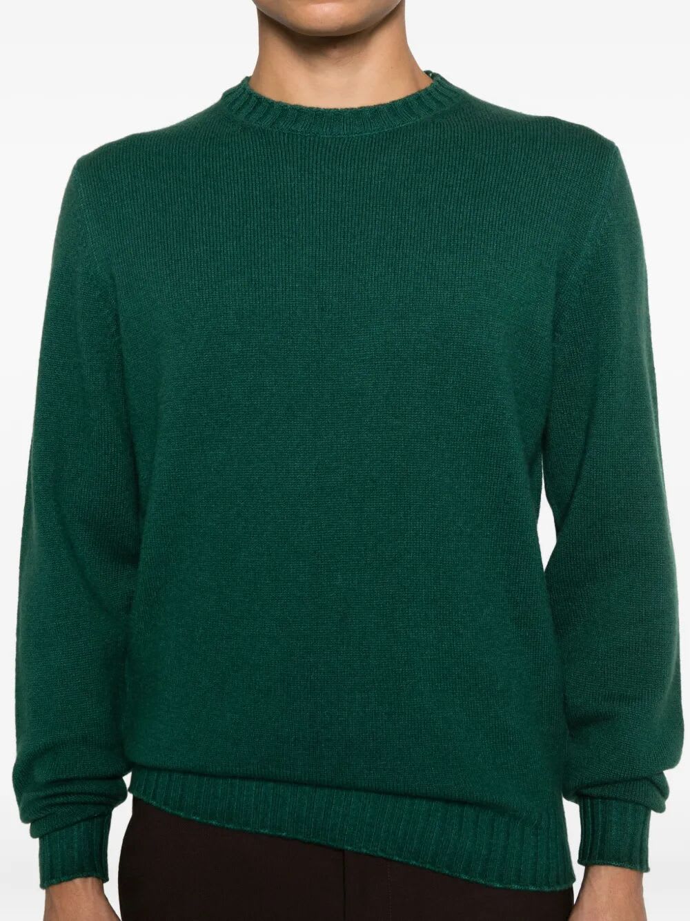 Filippo De Laurentiis Crewneck Sweater Ls In Green