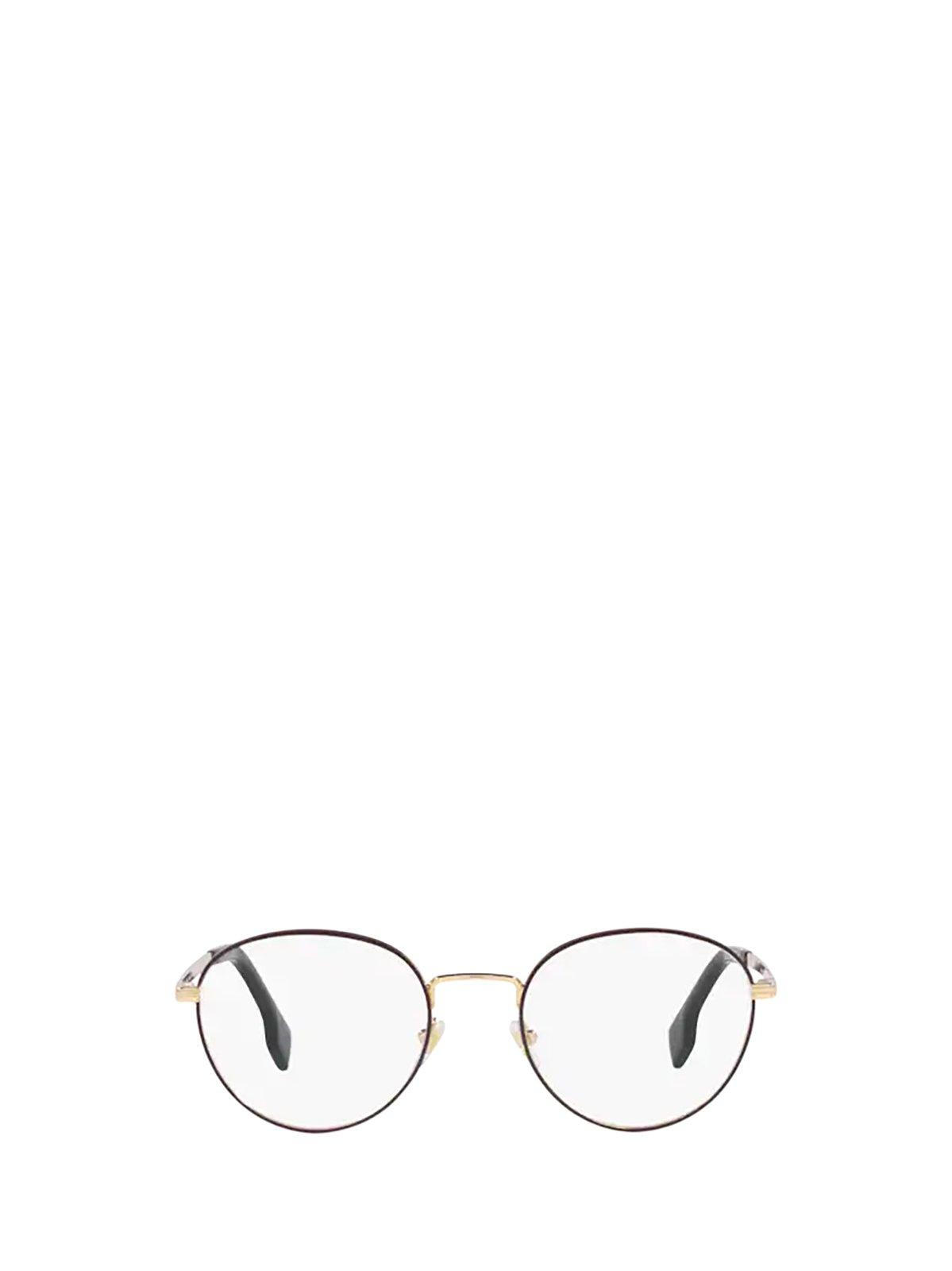 Shop Versace Round Frame Glasses In 1480