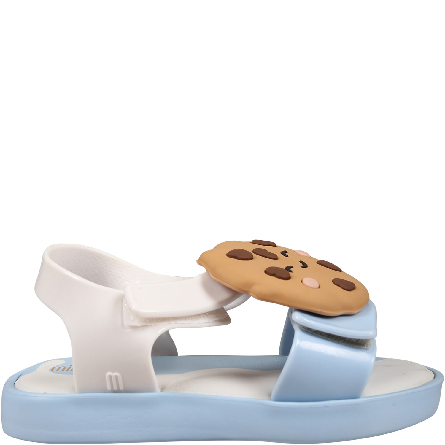 Melissa Multicolor Sandals For Kids With Cookie Et Logo