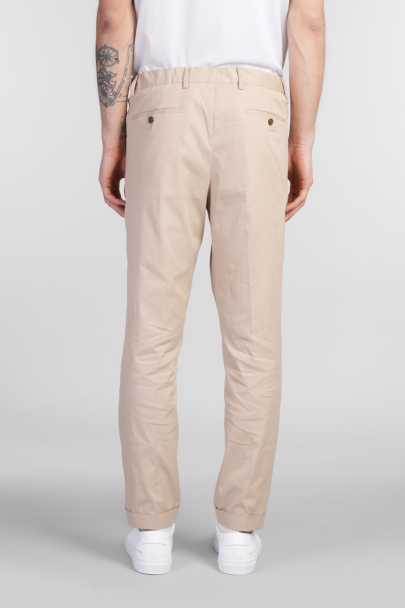Briglia 1949 Isolas Pants In Khaki Cotton In Khaki