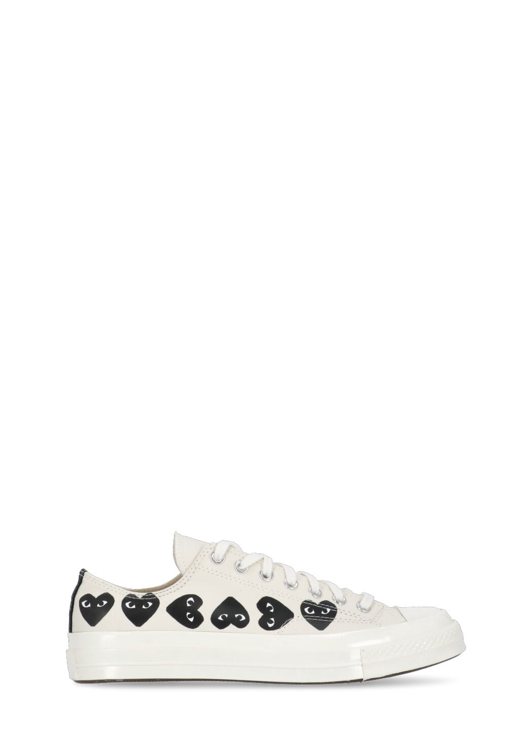 Comme Des Garçons Play Chuck 70 Sneakers In White