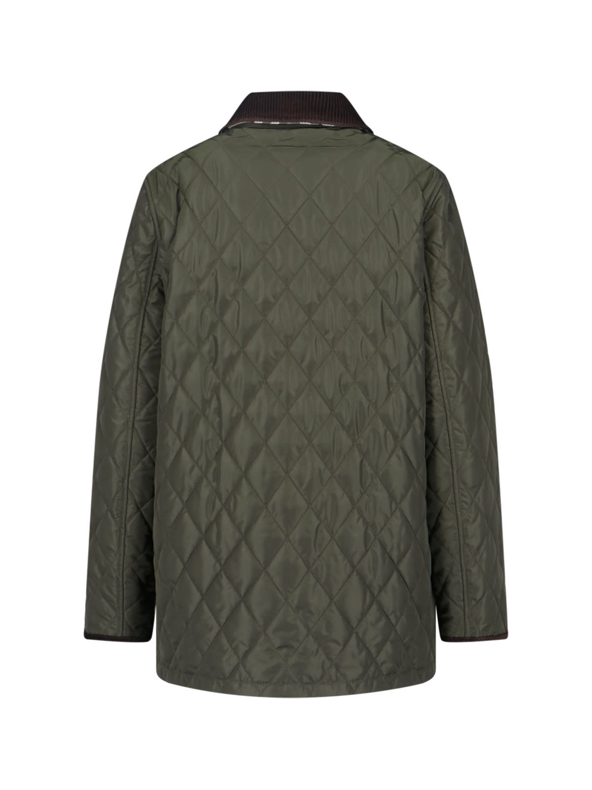 Burberry Quilted Jacket In Multi