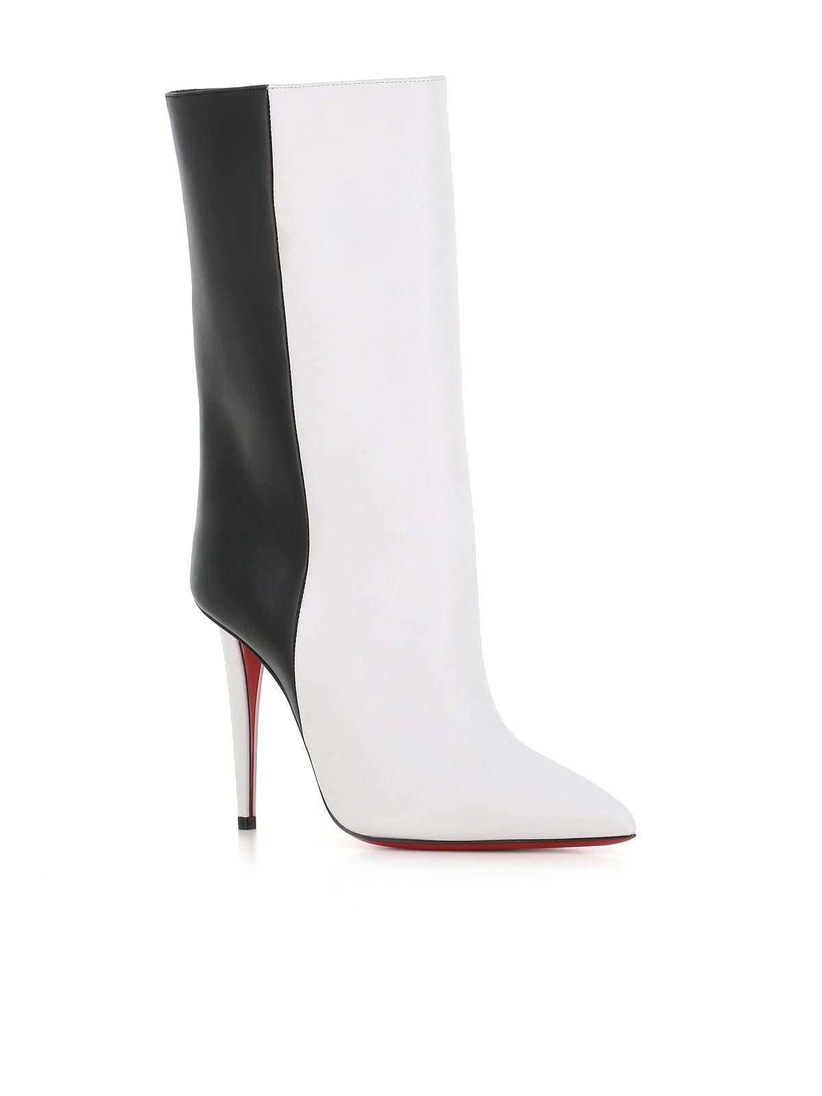Christian Louboutin Santia Botta Suede-leather Boots 85 in Black