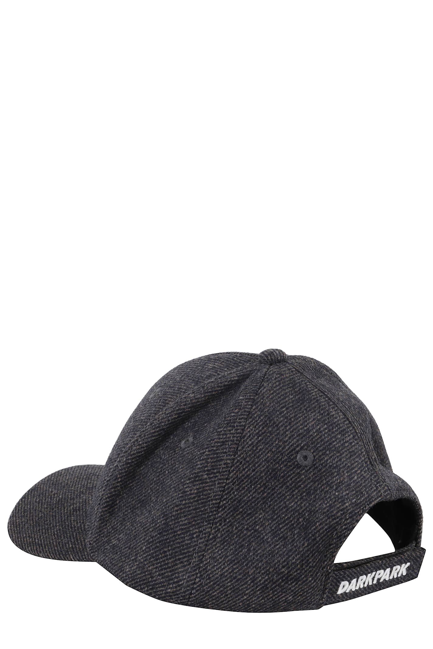 Darkpark Logo-embroidered Flat-peak Cap