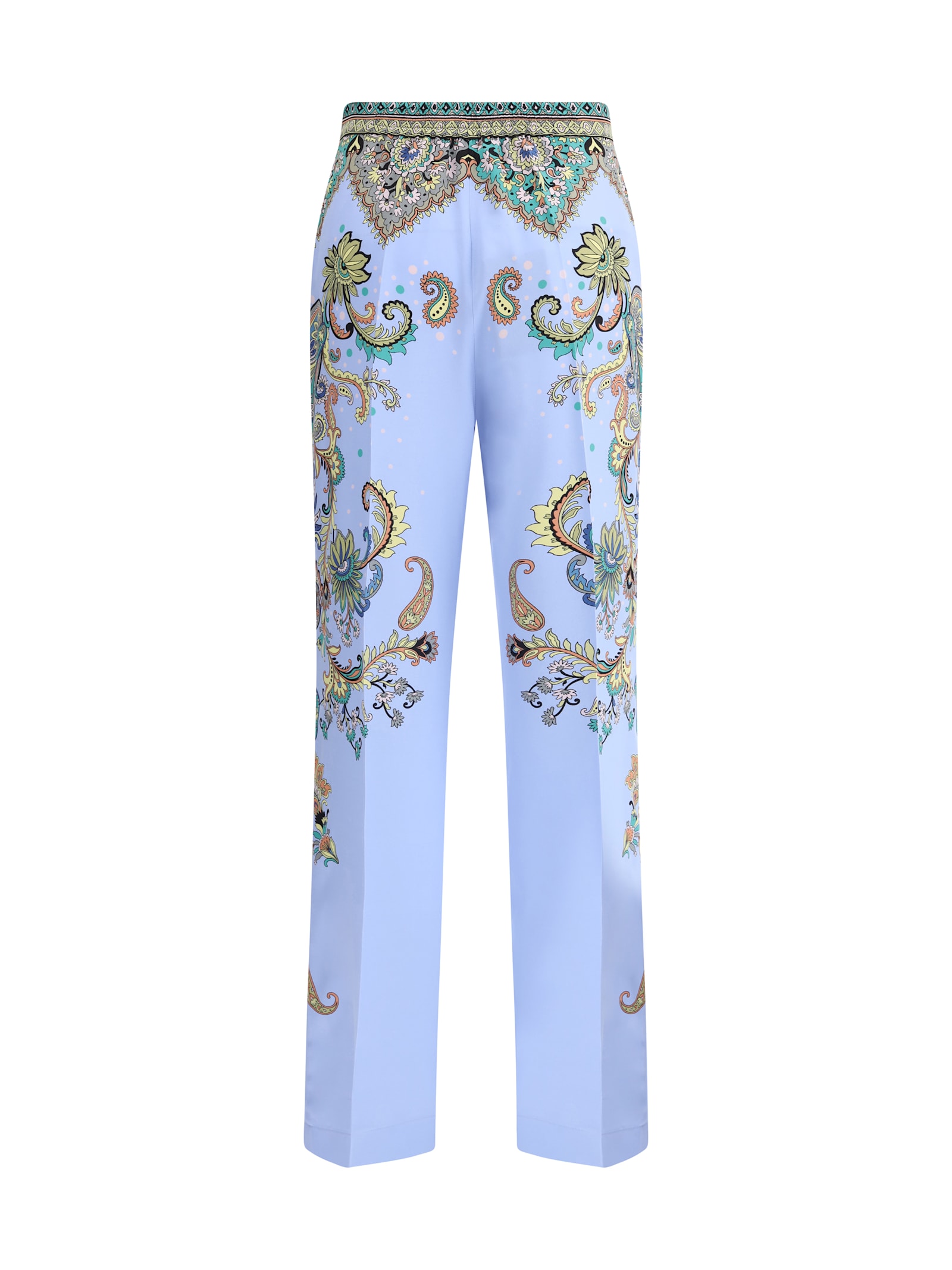 ETRO FLORAL PRINT PANTS 