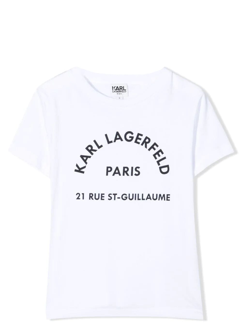 Karl Lagerfeld Kids Crew Neck T-shirt With Print