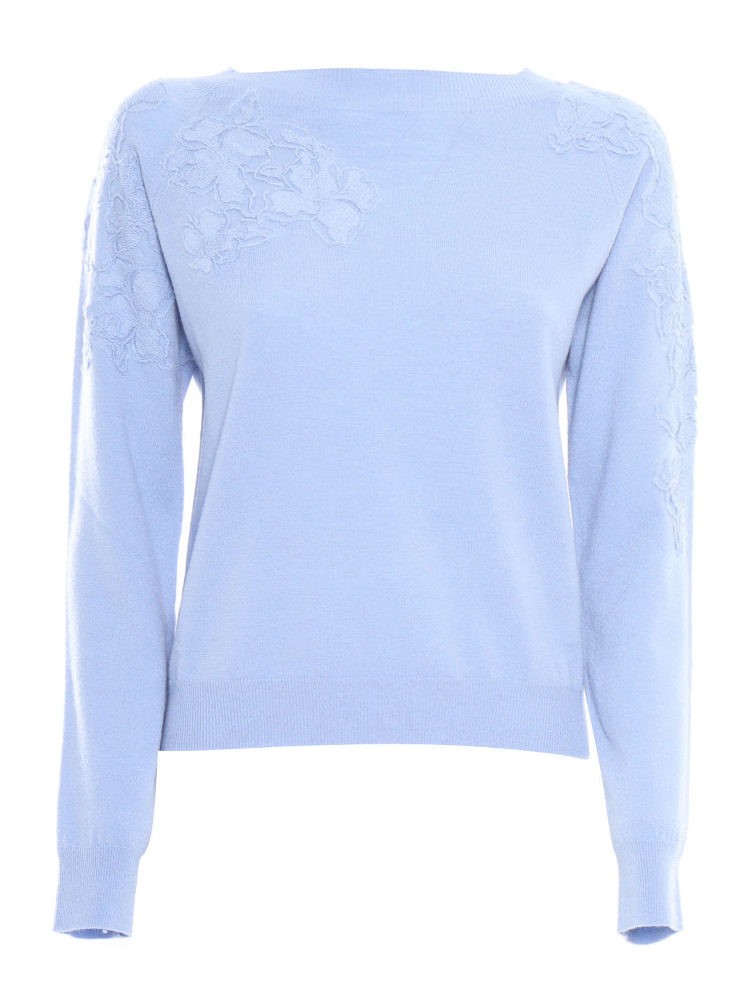 Ermanno Ermanno Scervino Sweater In Light Blue