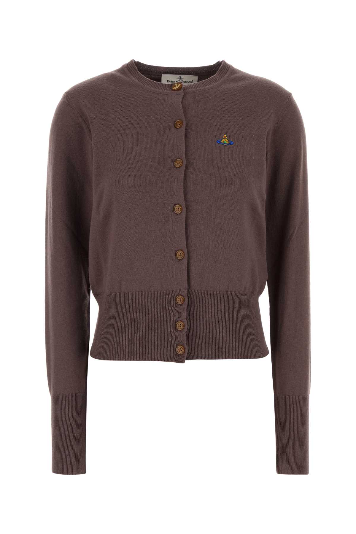 Vivienne Westwood Brown Bea Cardigan