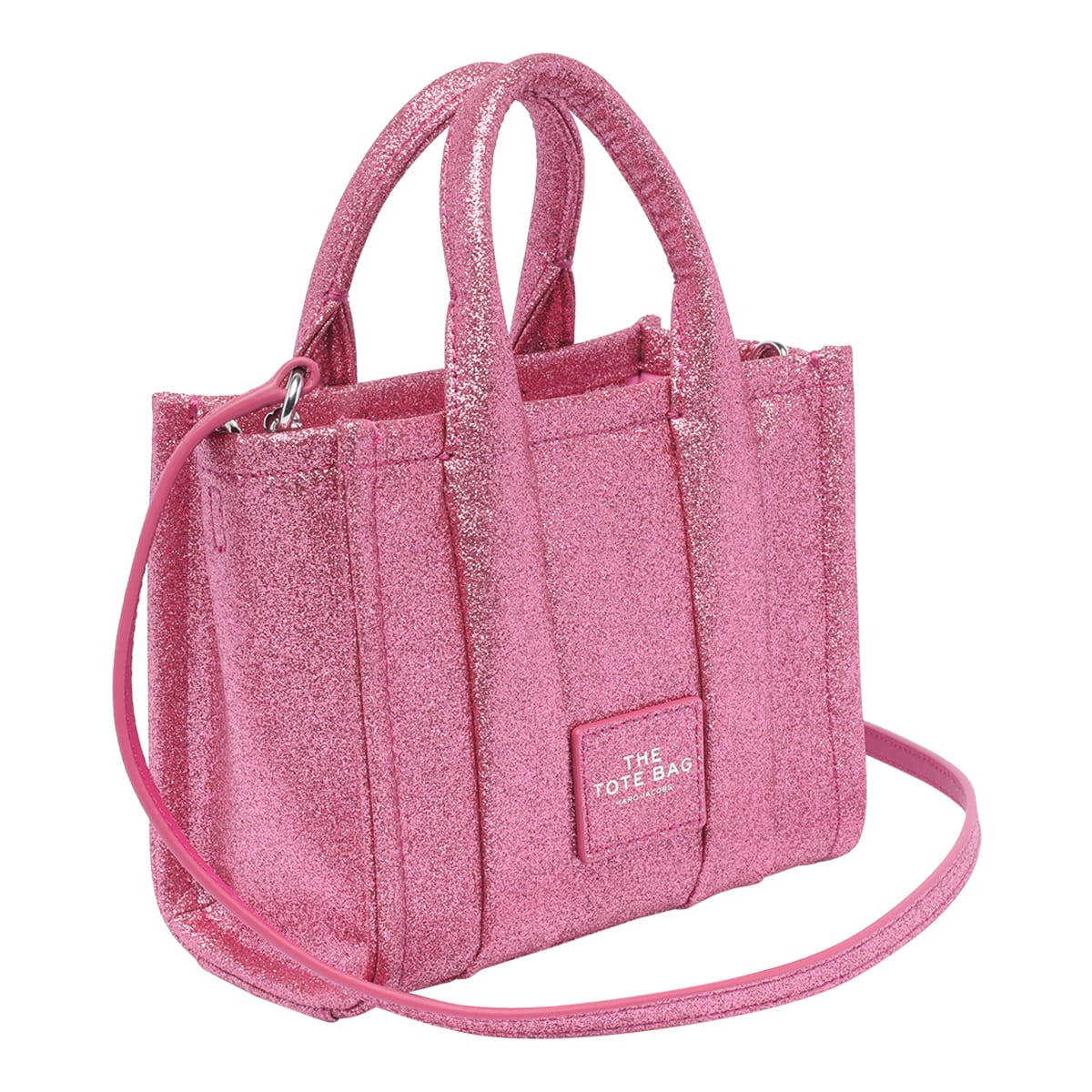 Shop Marc Jacobs The Mini Tote Bag Tote In Lipstick Pink